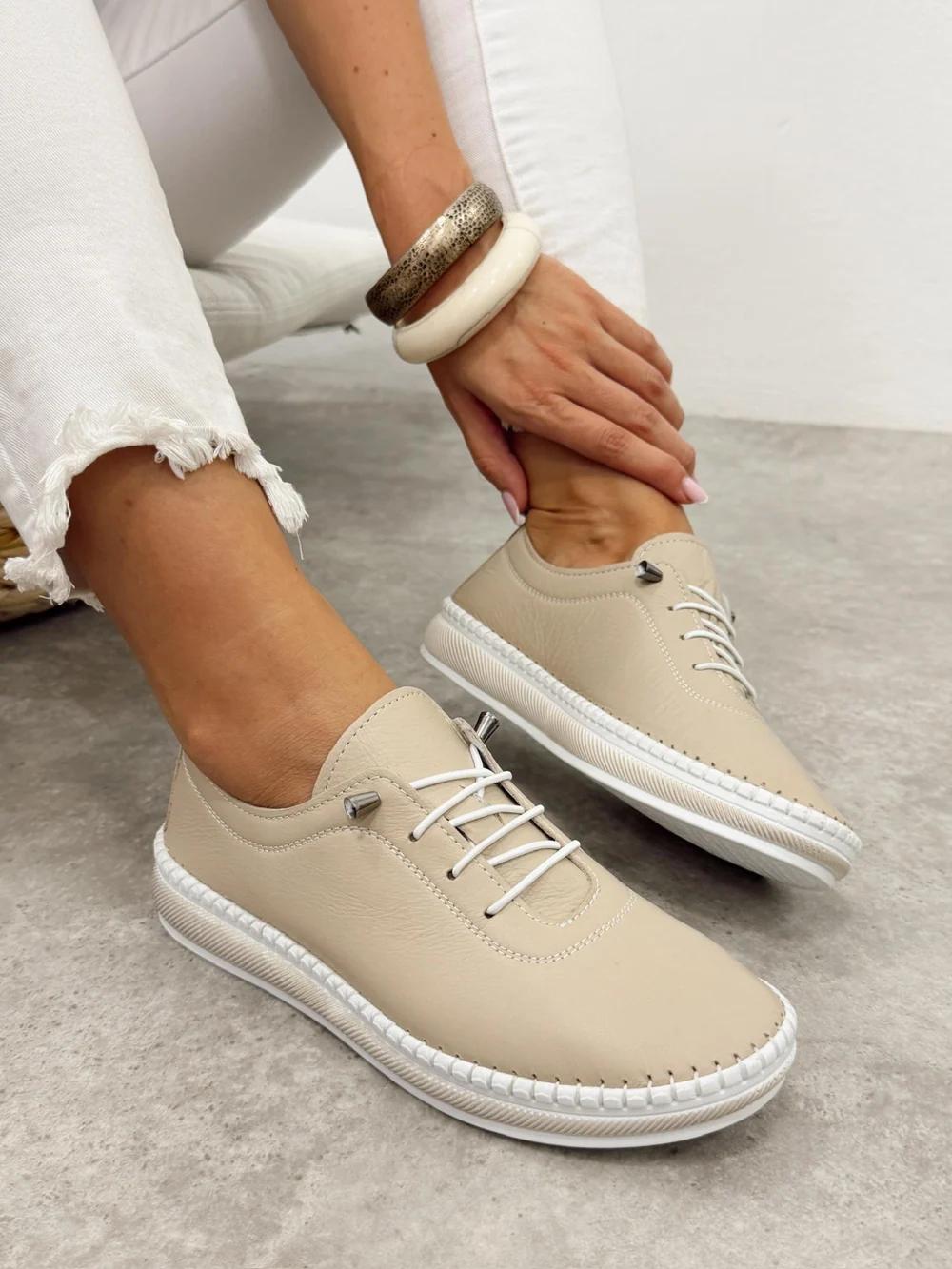 Kožne patike G450 - ATO SHOES - BEŽ Kožne patike G450 - ATO SHOES - BEŽ